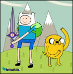 Adventure Time: Yeah Finn and Jake by isrrael120