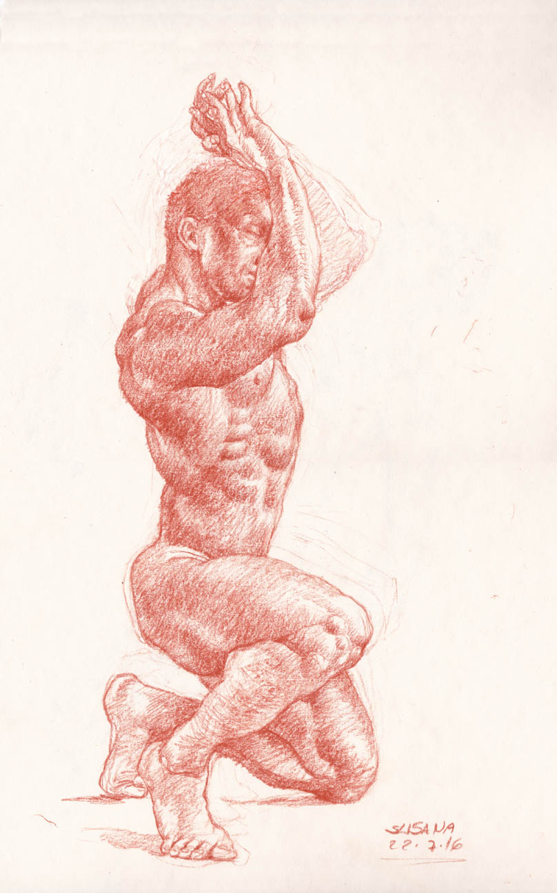 Boceto Hombre 01 Sketch Man 01