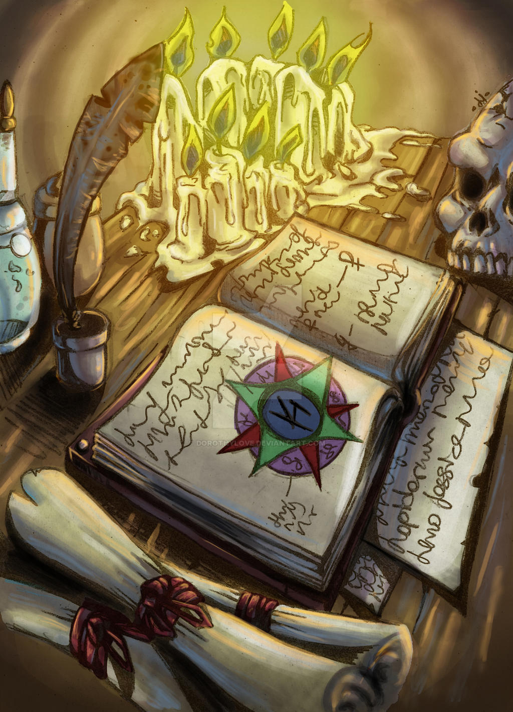 magic book (color)