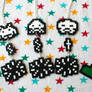Space Invader Necklaces