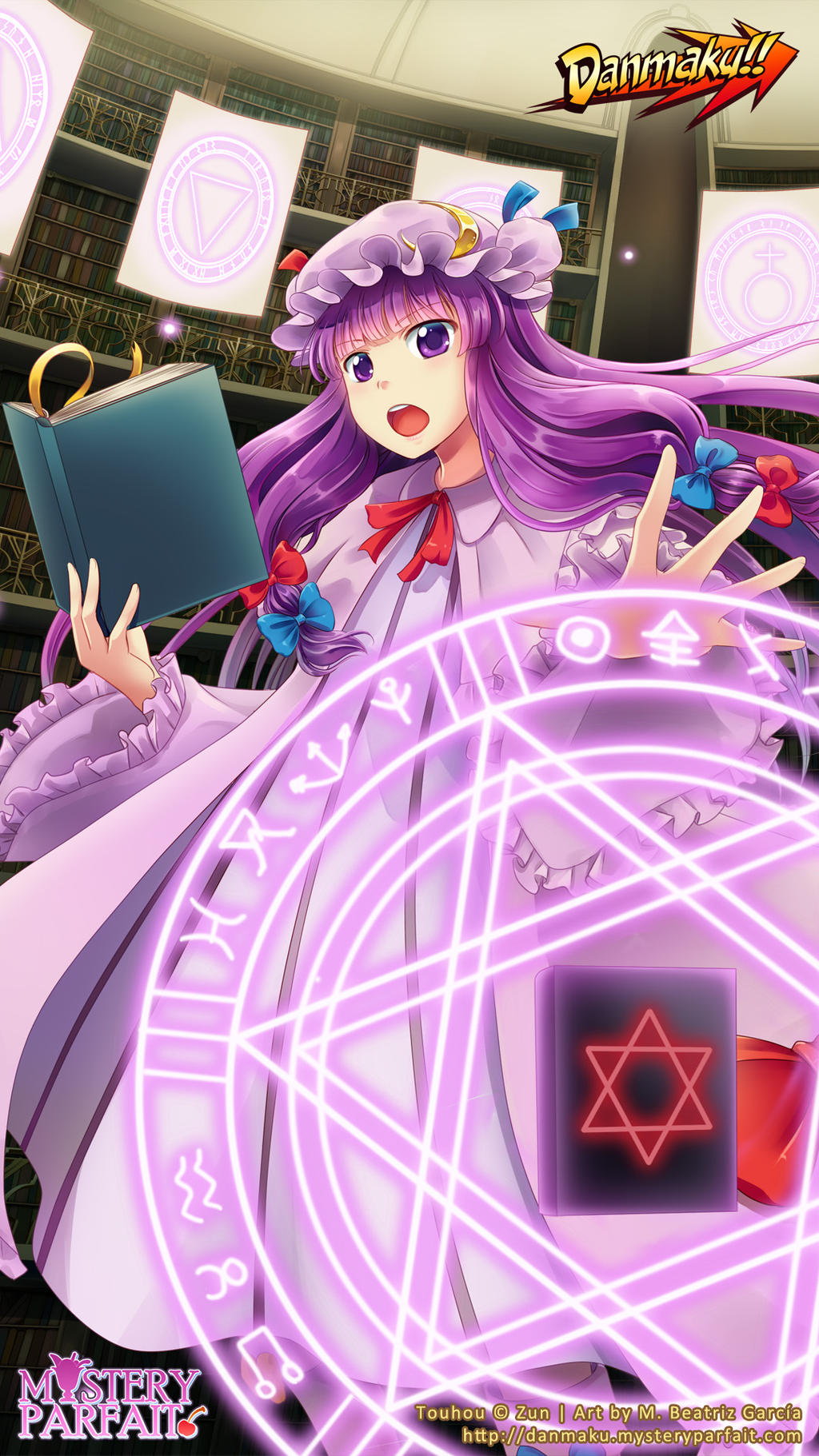 Patchouli Mobile Wallpaper 1080