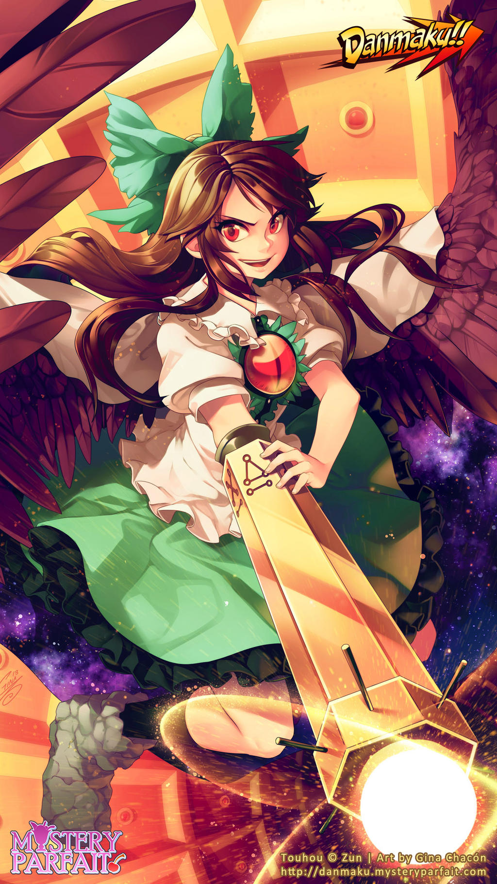 Utsuho Mobile Wallpaper 1080