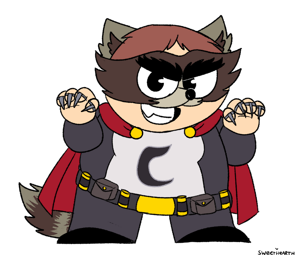 Fat Racoon by SweetHearthMlp on DeviantArt