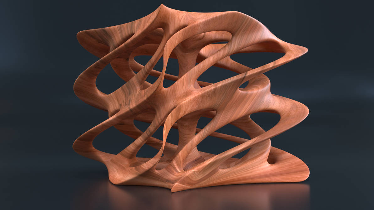 Abstract Carving Abstract Walnut Carving by mlindeart on DeviantArt