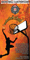 Basketball School Club Flyer Free Vector