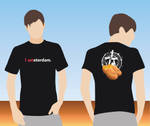 I amsterdam T-shirt vector graphics