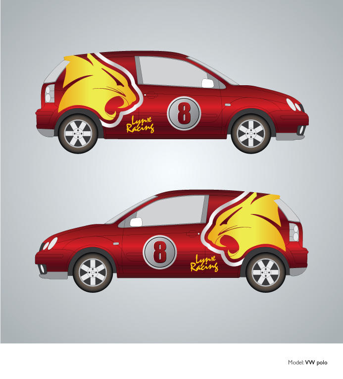 Car Decor Lynx Racing by pic2graf on DeviantArt