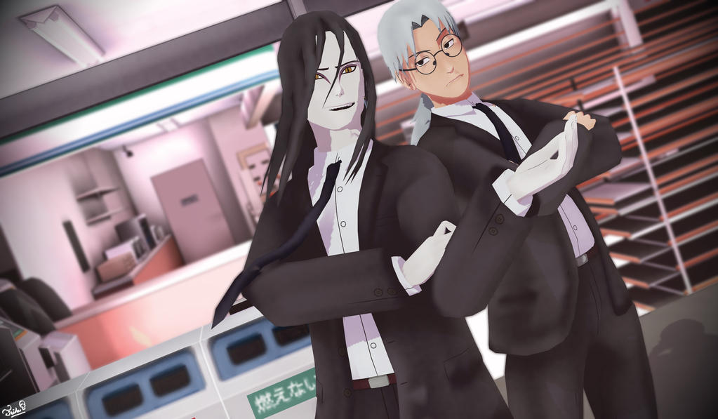 [MMD NARUTO] Orochimaru Talks!