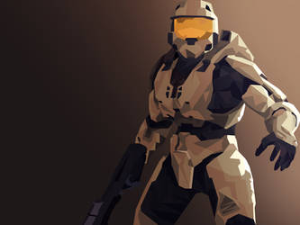 Master Chief Vector