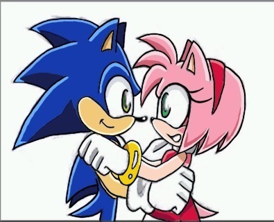 Nitro on X: Sonamy is love 💙💗💘 #SonAmy #SonicTheHedgehog https