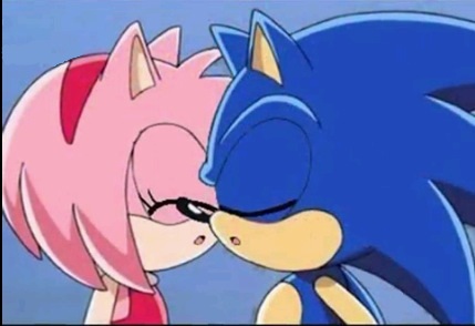 Classic Sonamy Kiss by Soneamlover on DeviantArt