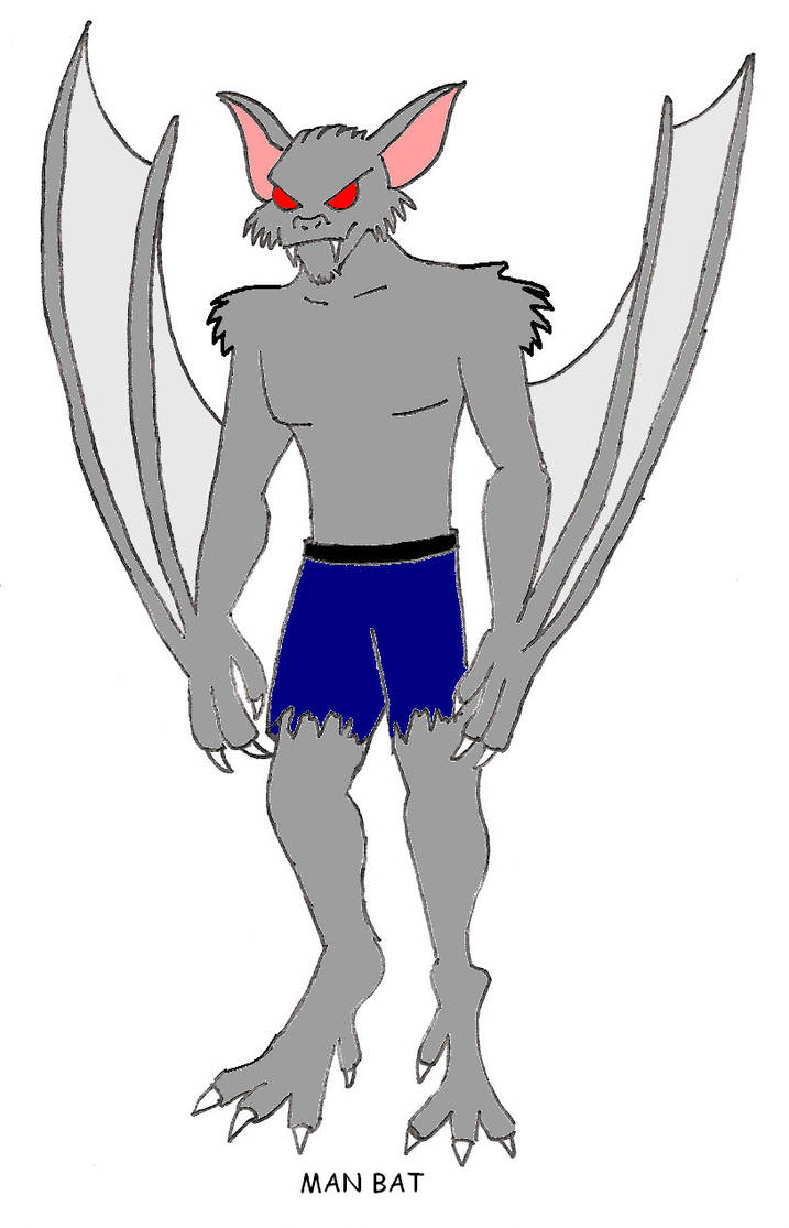 Man Bat by HewyToonmore on DeviantArt