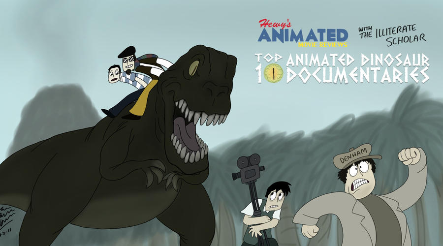 HAMR - Top 10 Animated Dinosaur Documentaries Card