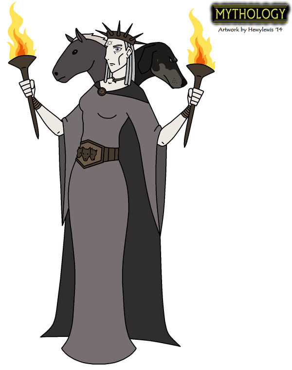 Cartoon Hicatee Mythology - Hecate 2014 by HewyToonmore on DeviantArt