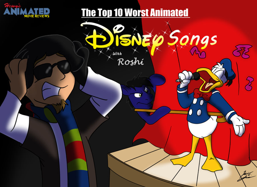 The Top 10 Worst Animated Disney Songs Title Card