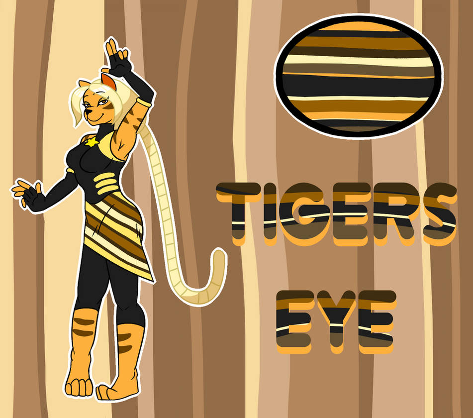 Steven Universe OC - Tiger's Eye by GoopyCat by HewyToonmore on De...