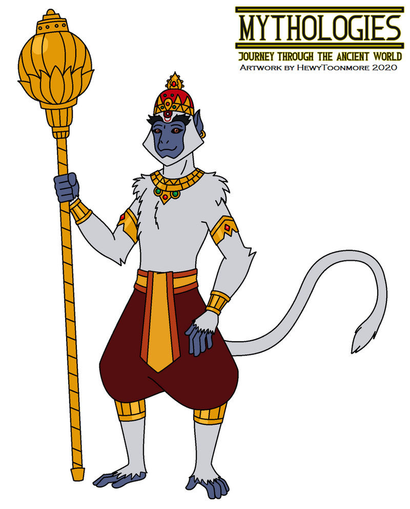 Mythologies - Hanuman 2020 by HewyToonmore on DeviantArt
