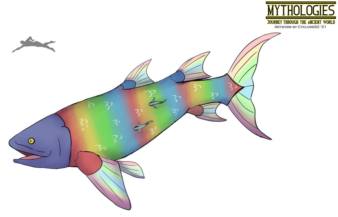 Mythologies - Rainbow Fish by HewyToonmore on DeviantArt