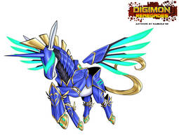 Digimon Renegades - Metal Unimon 2022 by HewyToonmore
