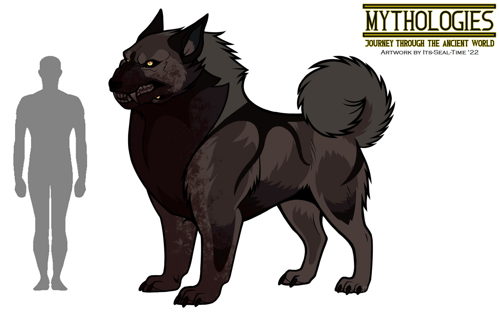 Mythologies - Garm 2022 by HewyToonmore on DeviantArt