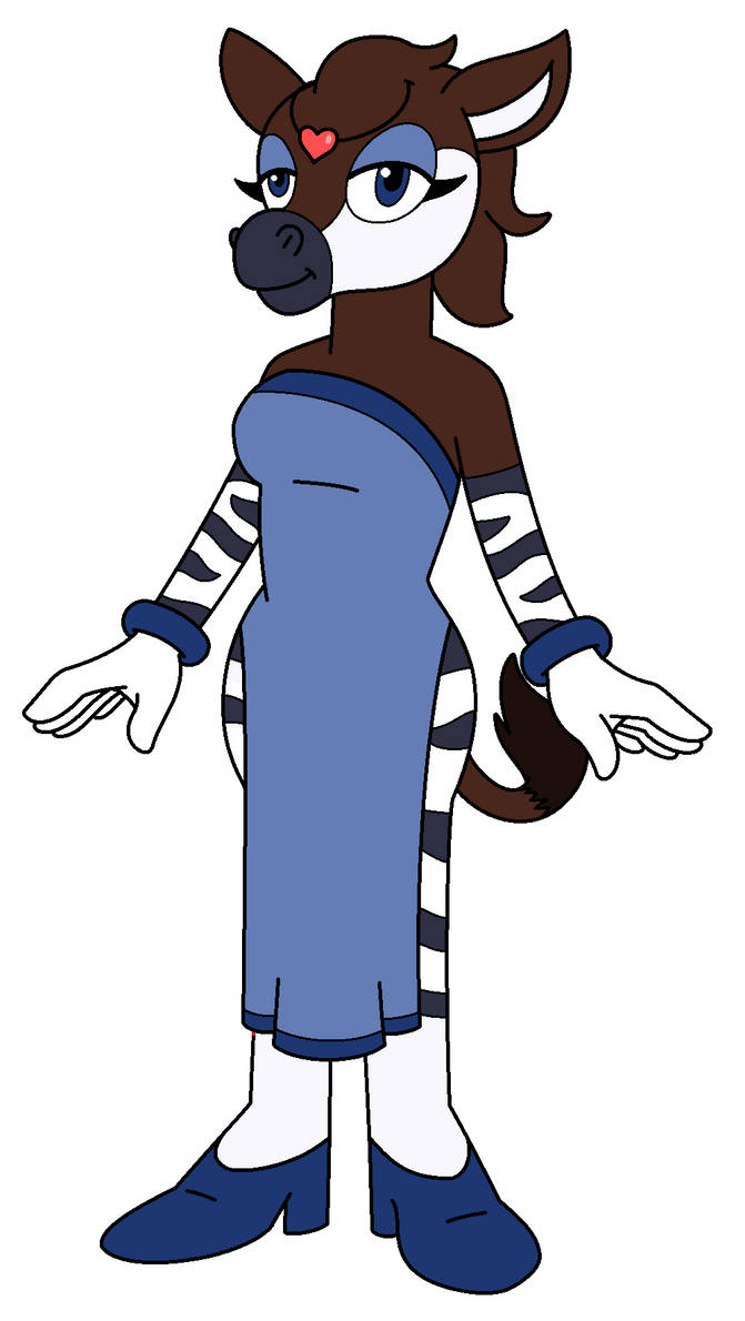 Sonic OC - Zabina the Okapi by HewyToonmore on DeviantArt