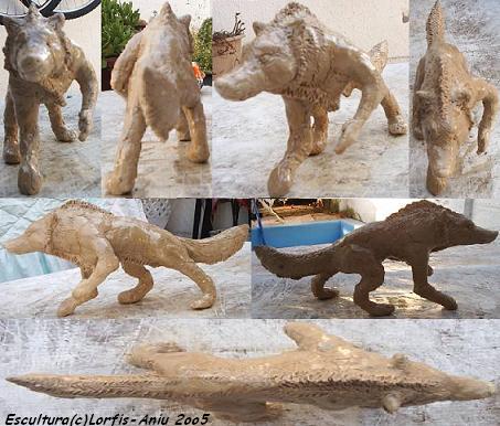 WereWolf Sculpture