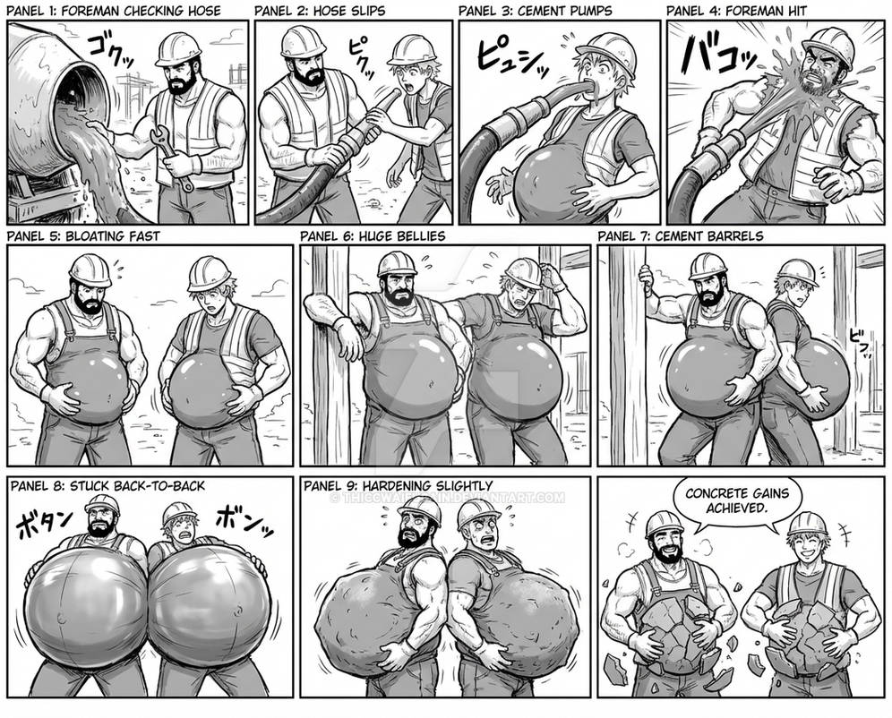 Billy Inflation Belly Inflation (commissions open) by ThiccWaifuGain on DeviantArt