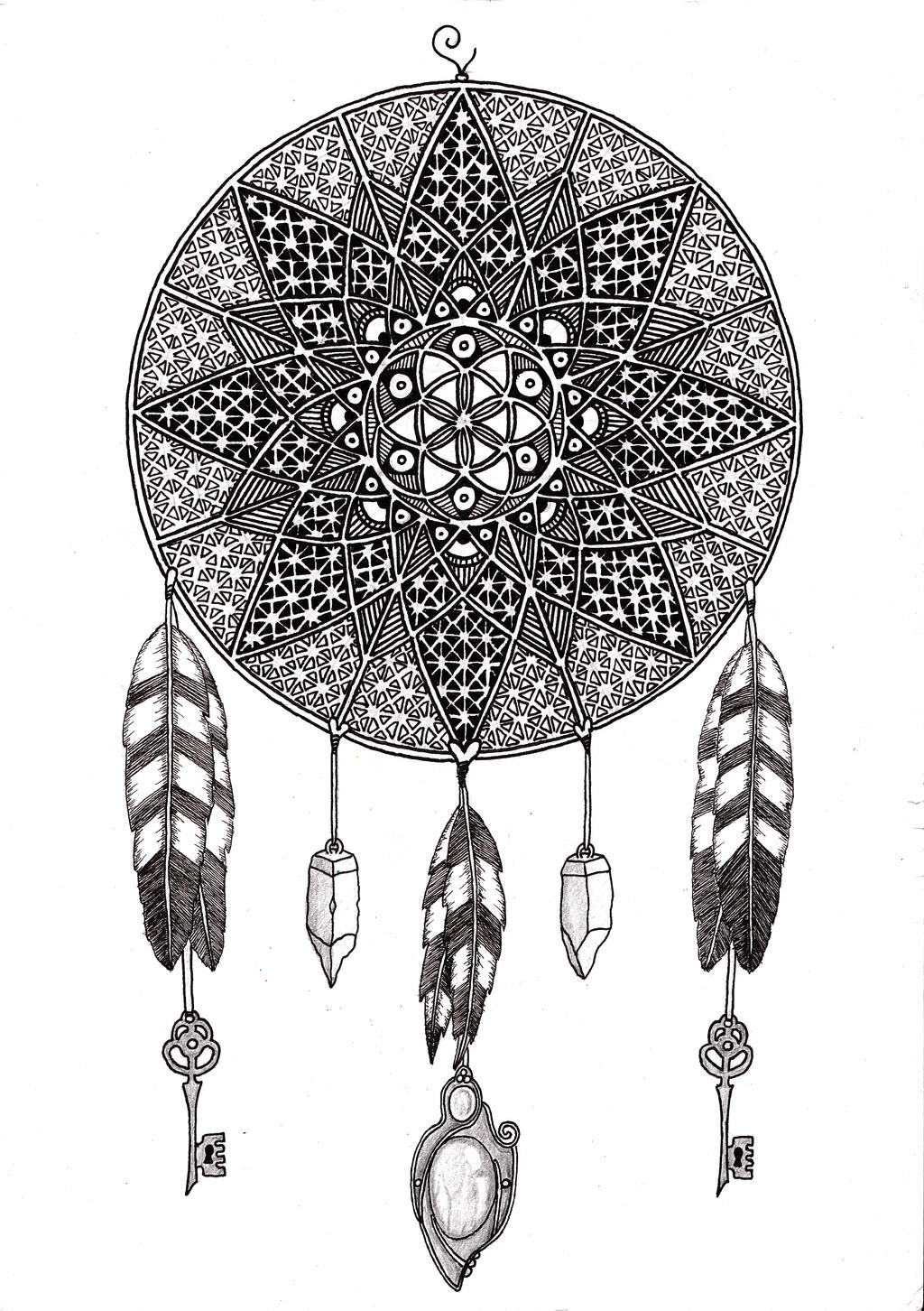 Dreamcatcher Mandala