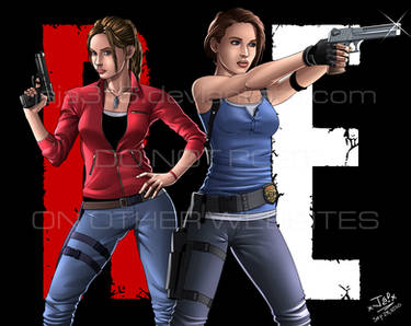 Resident Evil Remake girls DA