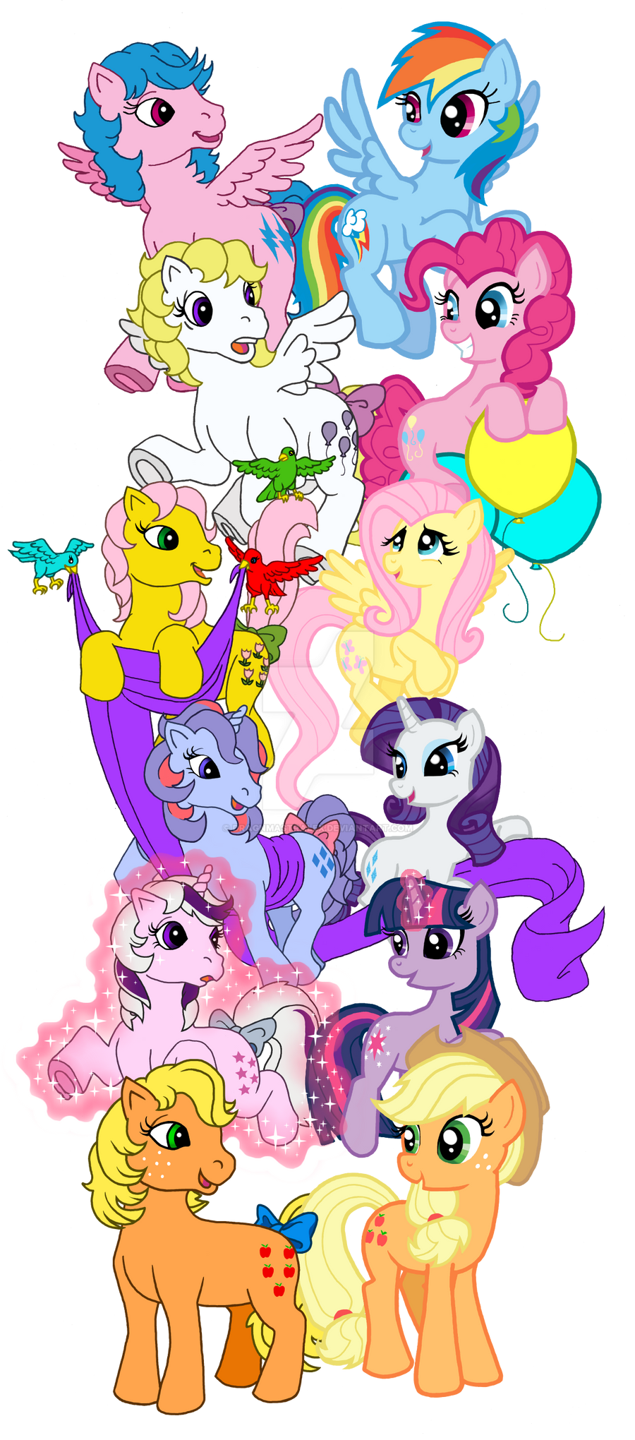 My Little Pony Generations By Dragnmastralex On DeviantArt my-little-pony-generations-by-dragnmastralex-on-deviantart