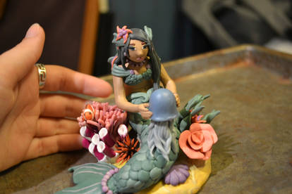 Clay Mermaid 1