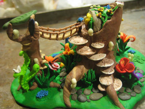 Clay Fairy House 10