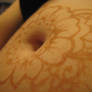 Henna on Belly