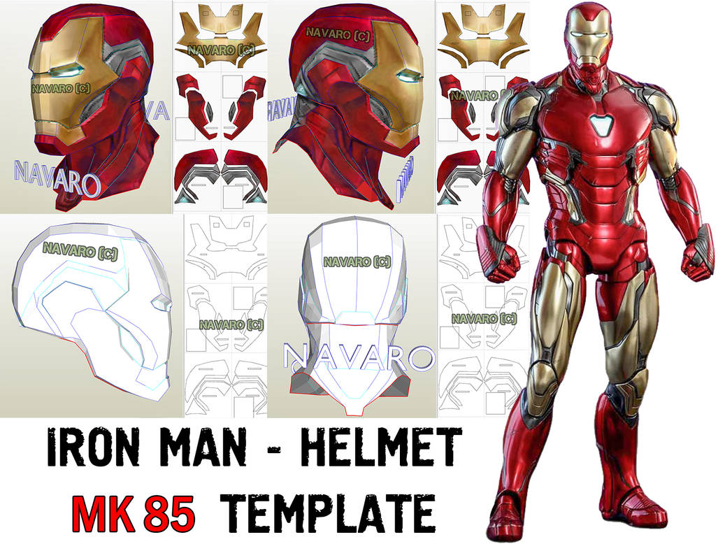iron man foam helmet scale Voice Control MK5 Electronic Cosplay and fans of all ages Make Your Own IRON MAN