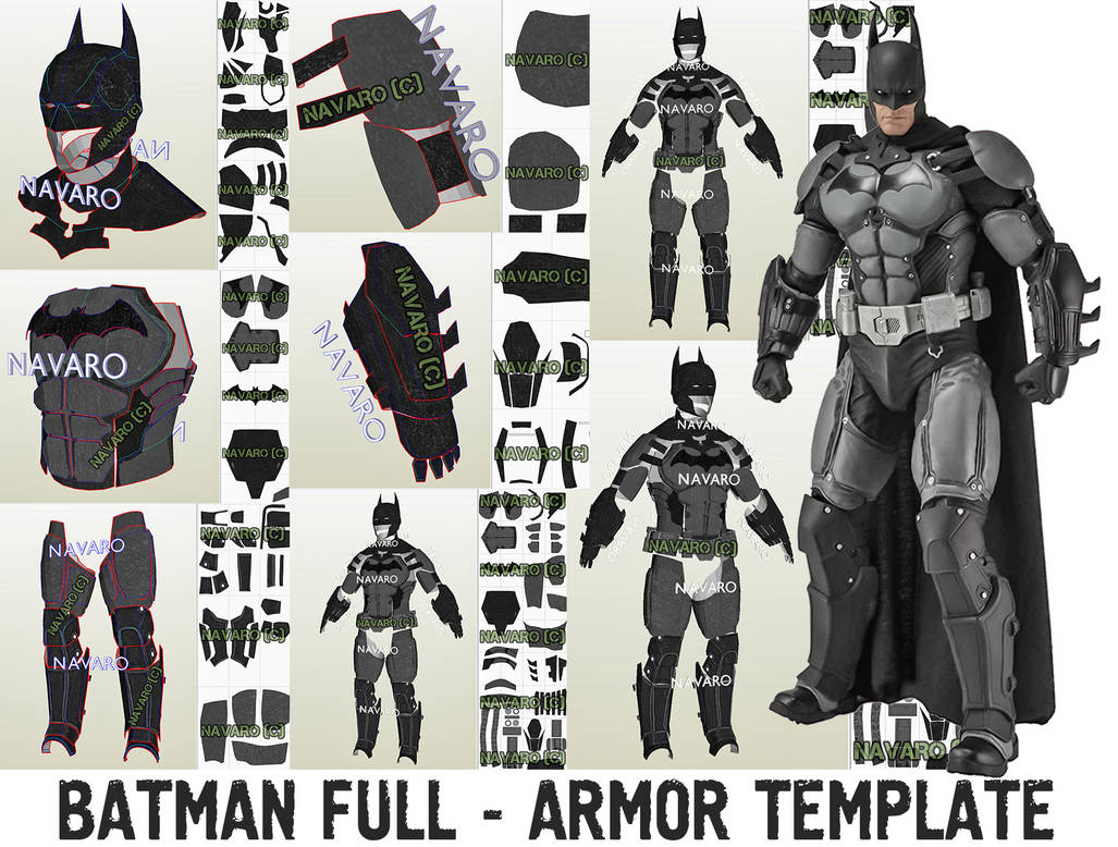 Batman Arkham Origins Armor Pepakura - Batman Suit by BRO-NAVARO on  DeviantArt