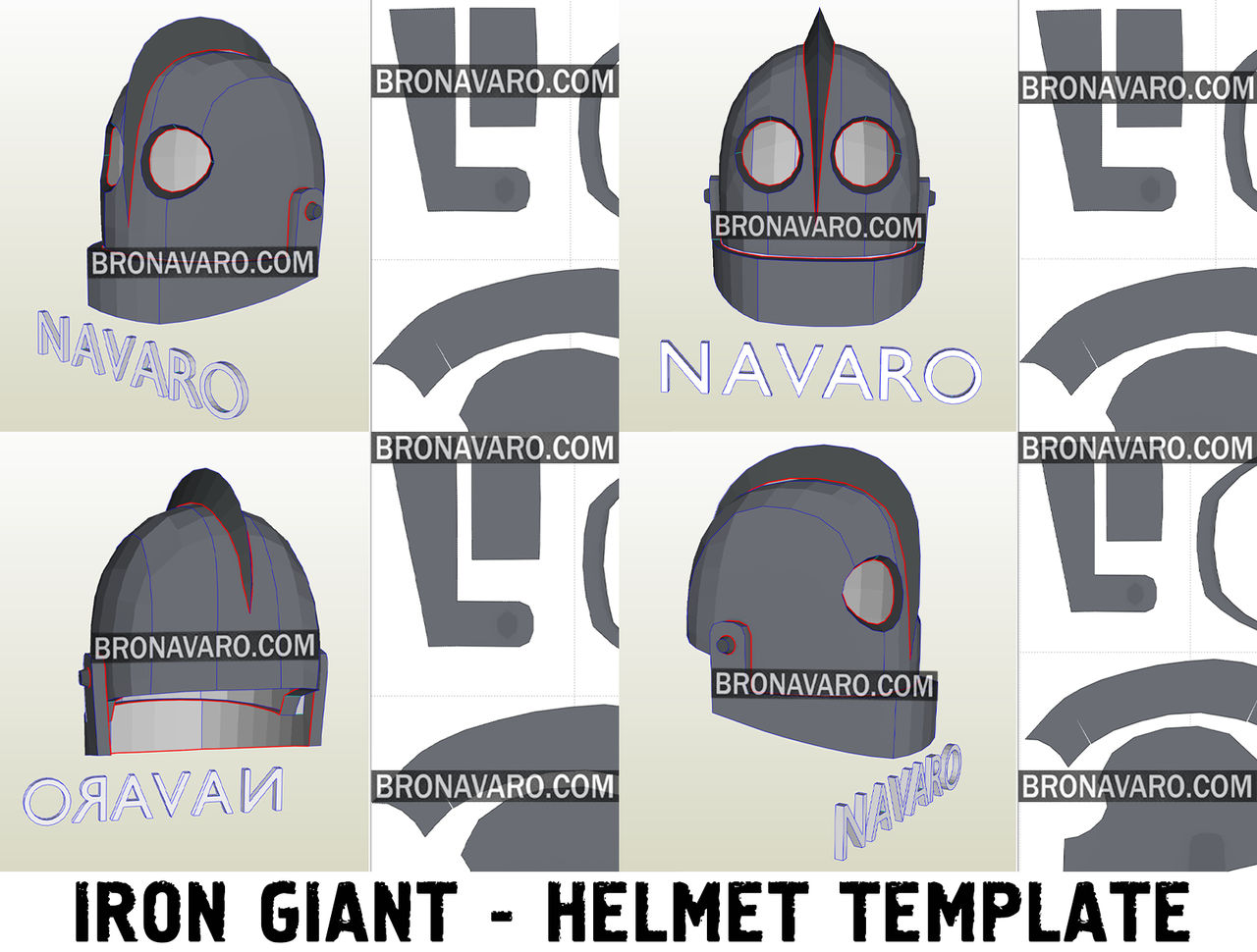 foam iron man helmet pattern MK 46 (Foam Template) - Iron Man Cosplay Armor - Iron Man Pepakura Iron Man Mark IV Helmet