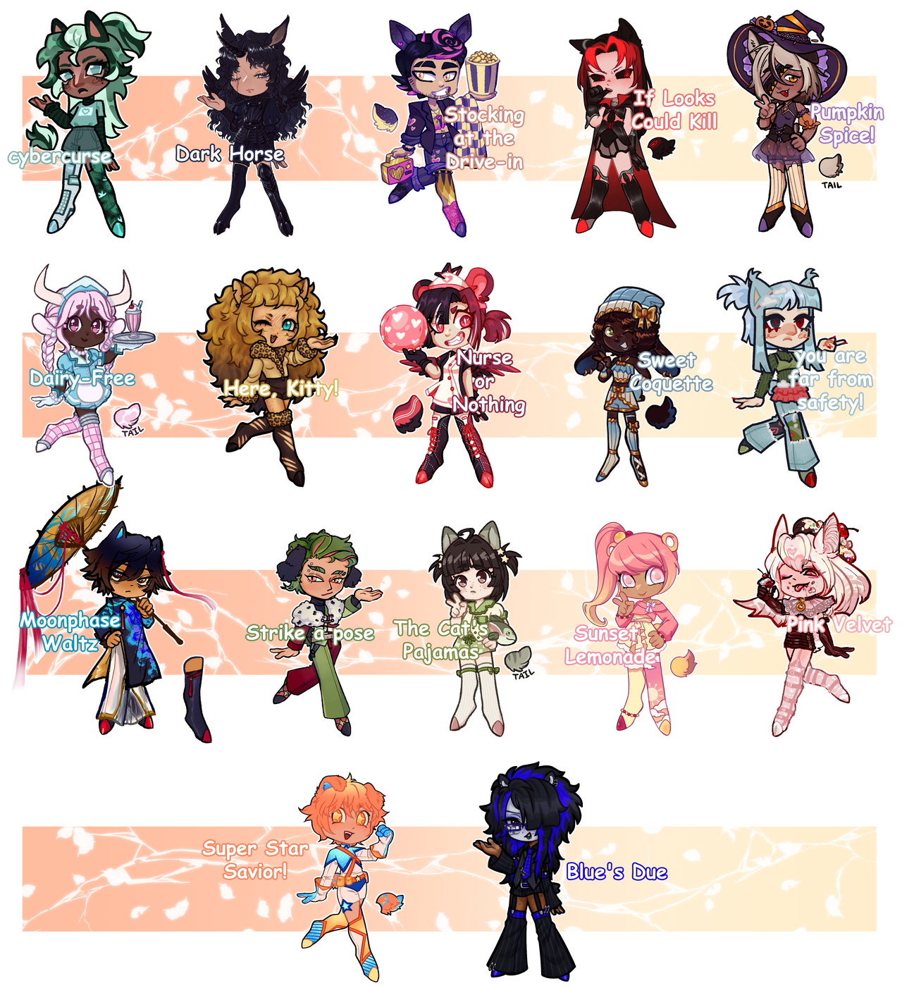Com Mod Deviantart September 2025 Dainty Mod Minis by bookfangeek on DeviantArt