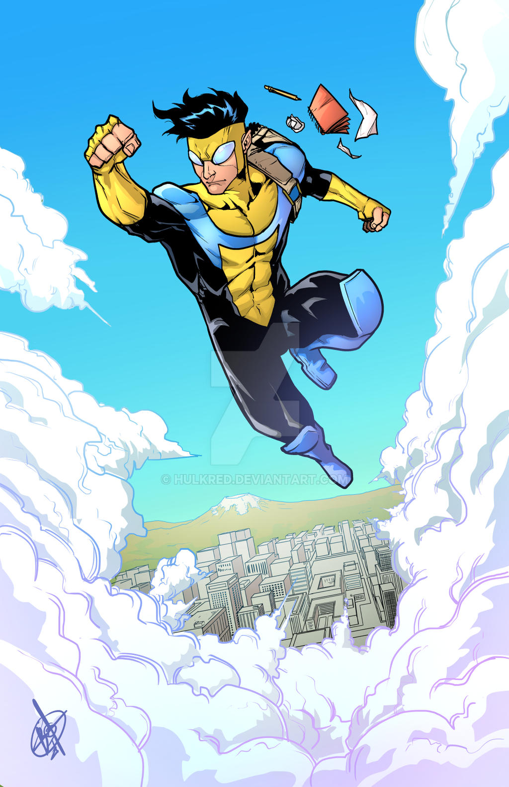 invincible colors fanart by hulkred on DeviantArt