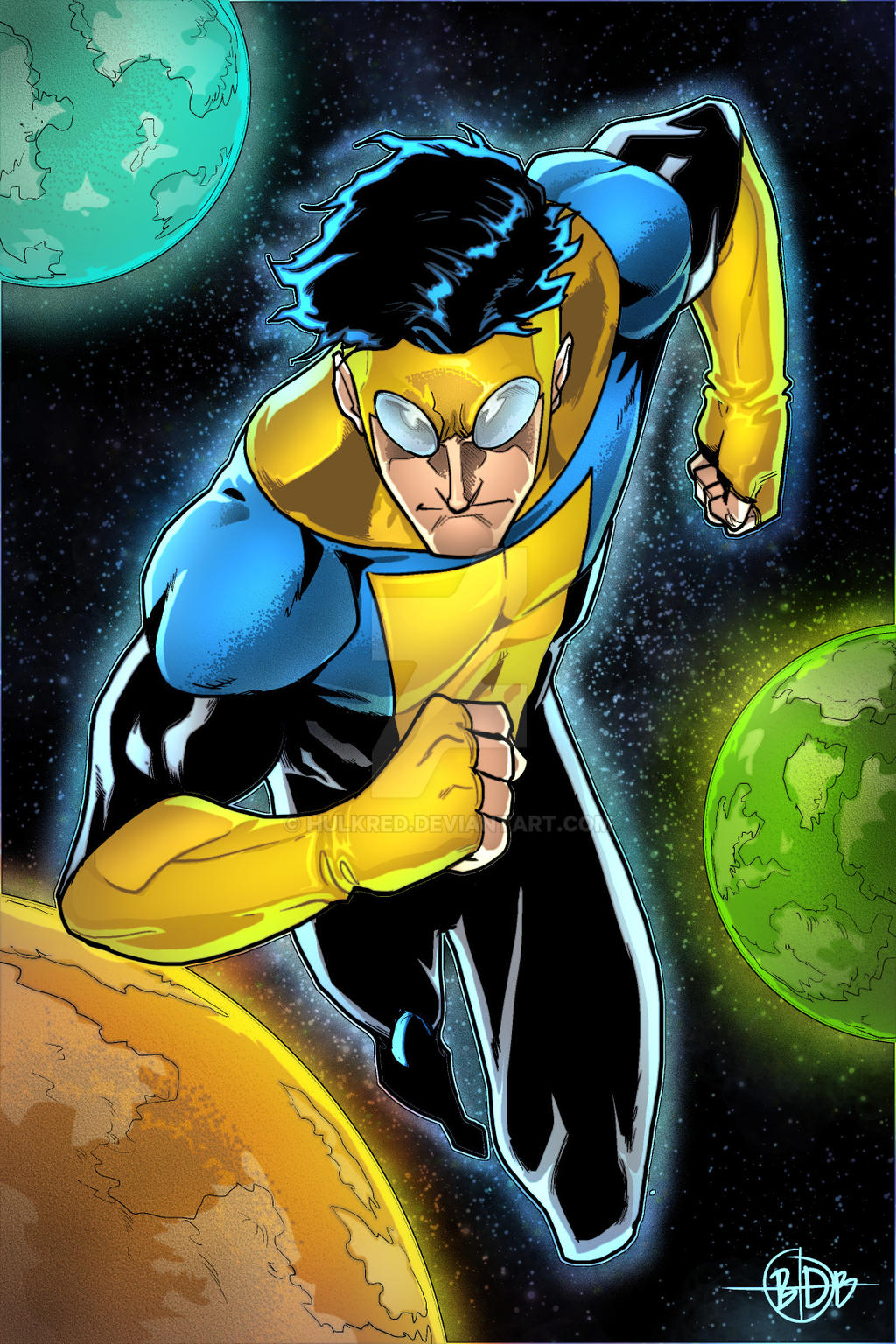 Invincible Spacew Bug Invincible in the space by hulkred on DeviantArt