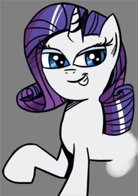 Puffed Rarity Deviantart Rarity by Flutteriot on DeviantArt