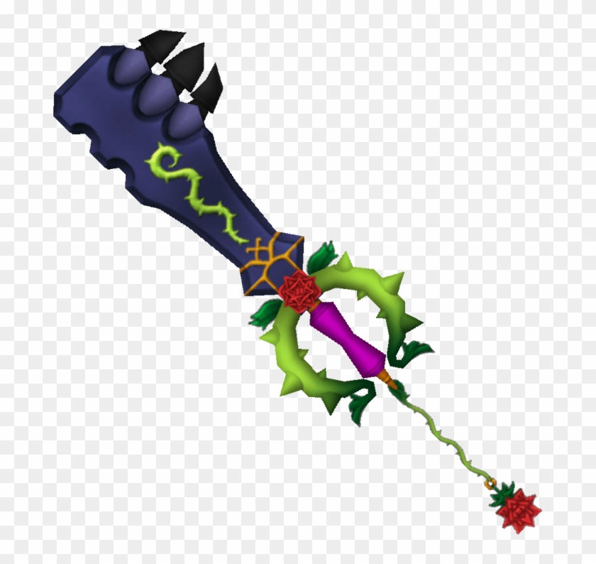 Rumbling Rose Keyblade by Mendez1996 on DeviantArt