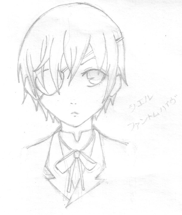 ciel phantomhive. sketch.