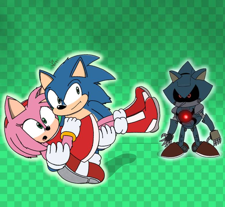 Sonic & Amy VS DeviantArt - Sonic Movie Edition 