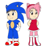 R: Kaito the Hedgehog and Meiko Rose