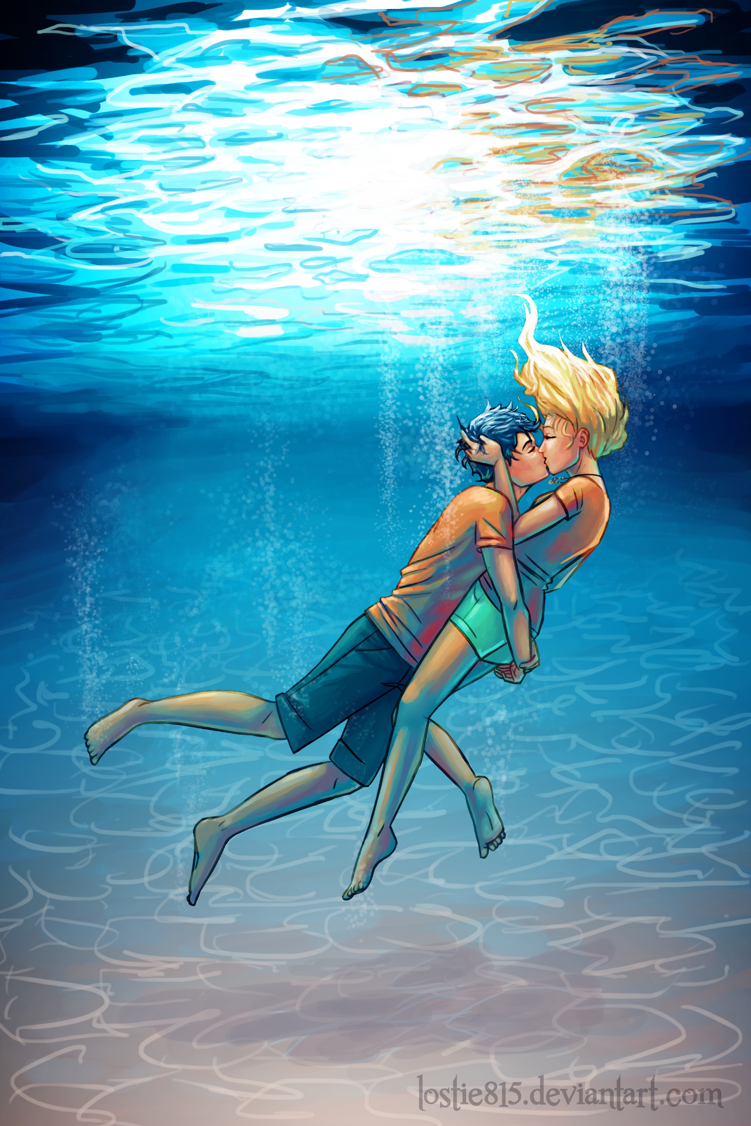 Underwater Kiss