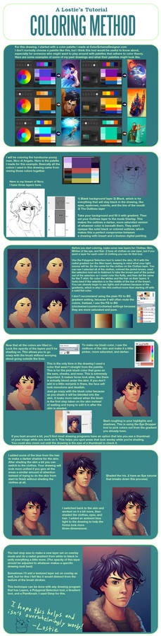 A Lostie's Tutorial - Coloring Method