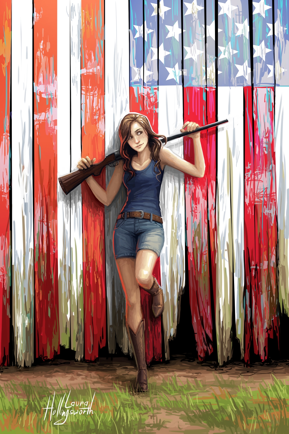 America by LauraHollingsworth on DeviantArt