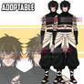 JJK inspired - ADOPTABLE - OPEN- SET PRICE