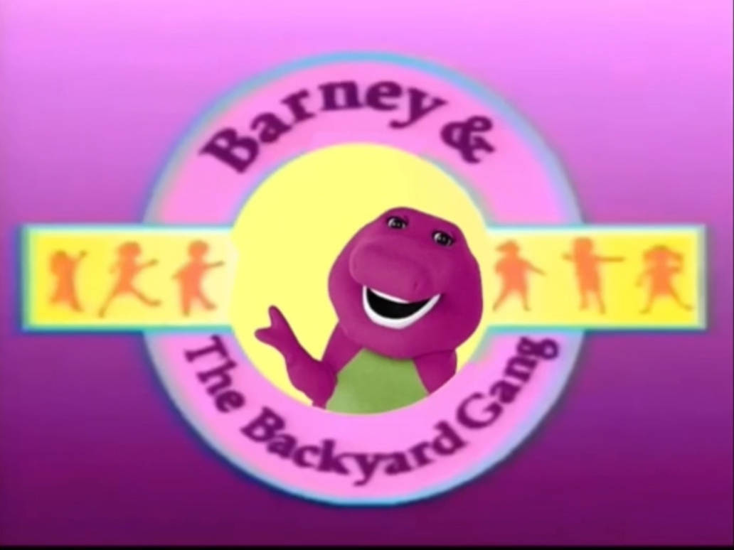 Barney And The Backyard Gang Logo 1995 1999 By PinkiePieGlobal On barney-and-the-backyard-gang-logo-1995-1999-by-pinkiepieglobal-on