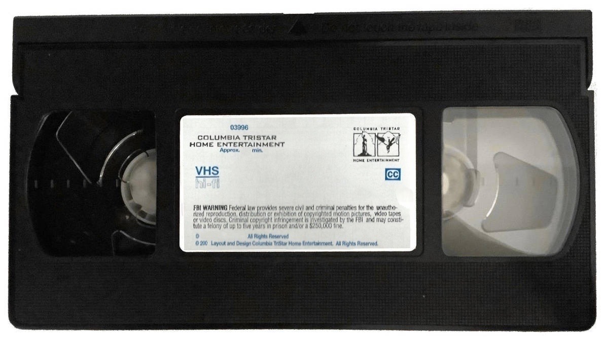 Columbia Tristar VHS Tape Template (2001-2005) by PinkiePieGlobal on ...
